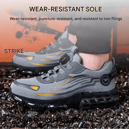 Safety Shoes with Steel Toe - ProGuard-Black-4.0-Nora Luxe