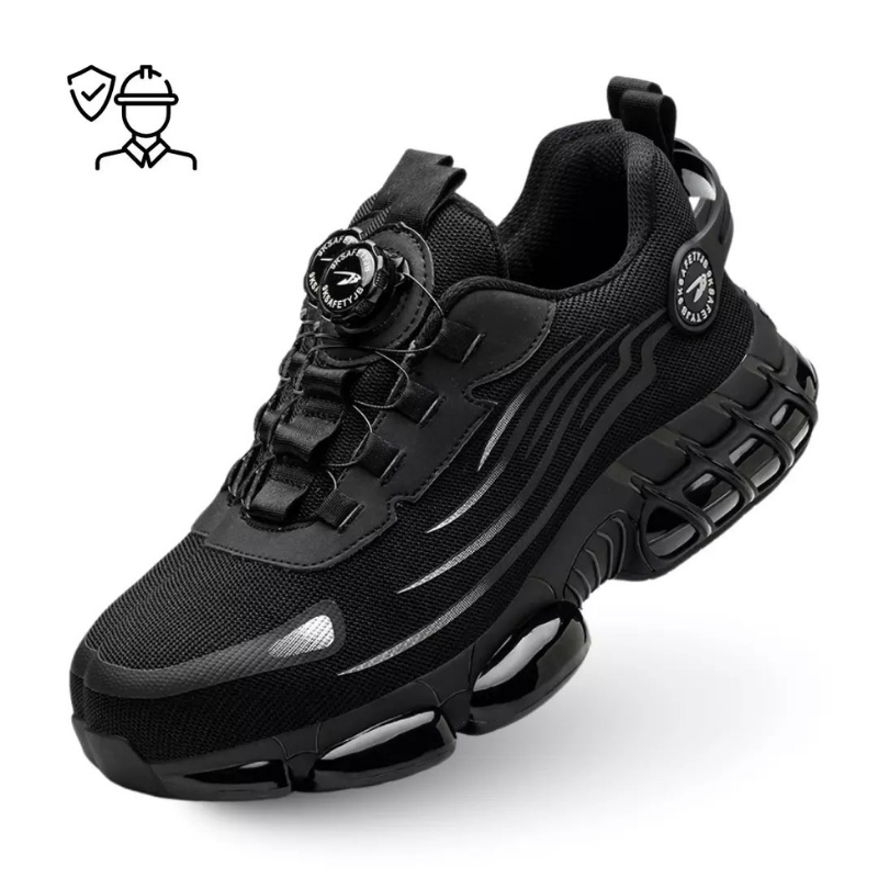 Safety Shoes with Steel Toe - ProGuard-Black-4.0-Nora Luxe