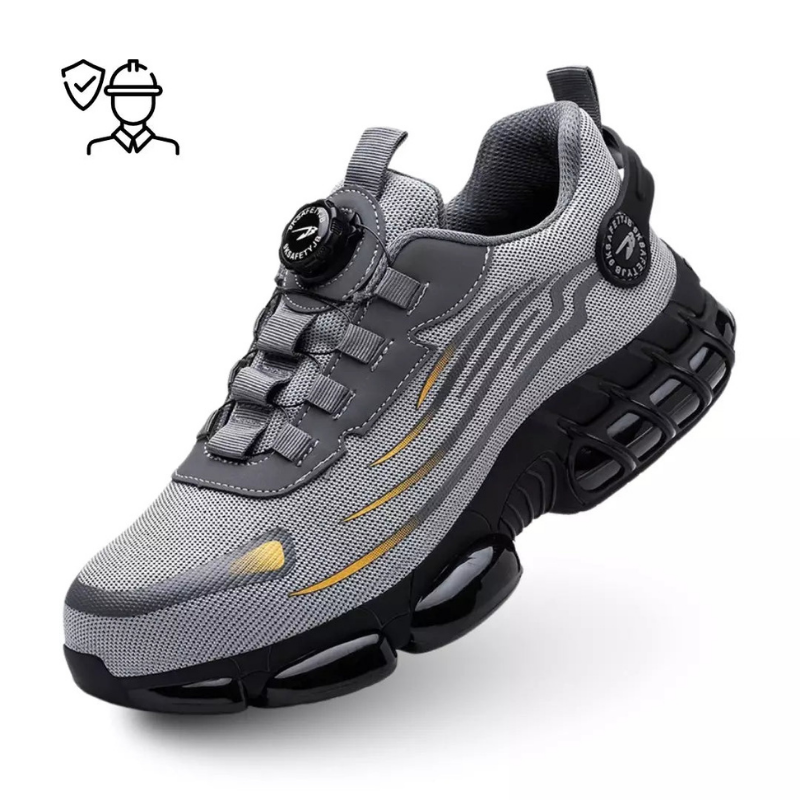 Safety Shoes with Steel Toe - ProGuard-Black-4.0-Nora Luxe
