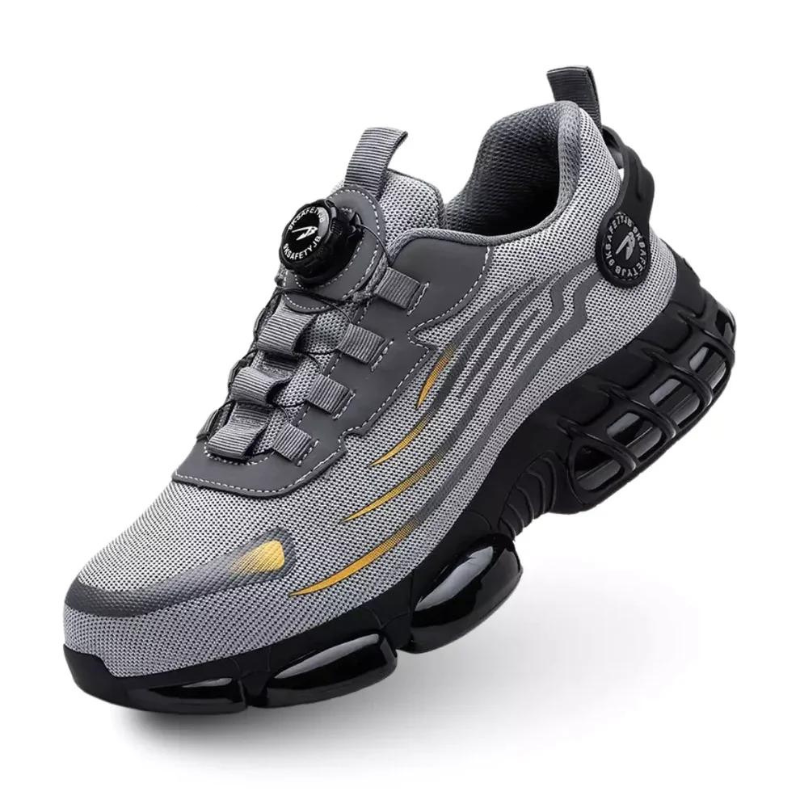 Safety Shoes with Steel Toe - ProGuard-Gray-4.0-Nora Luxe