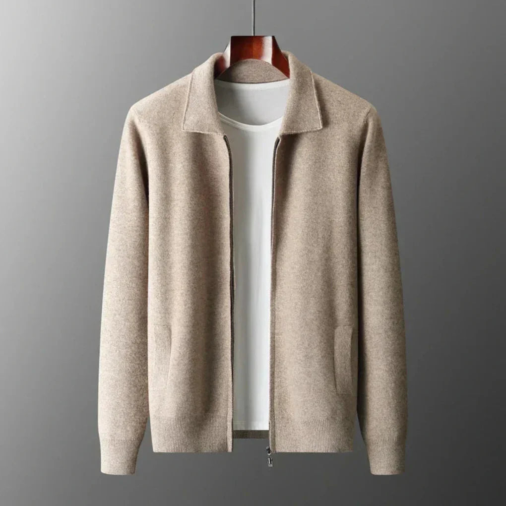 Classic Zip Up Mens Vest with Pockets