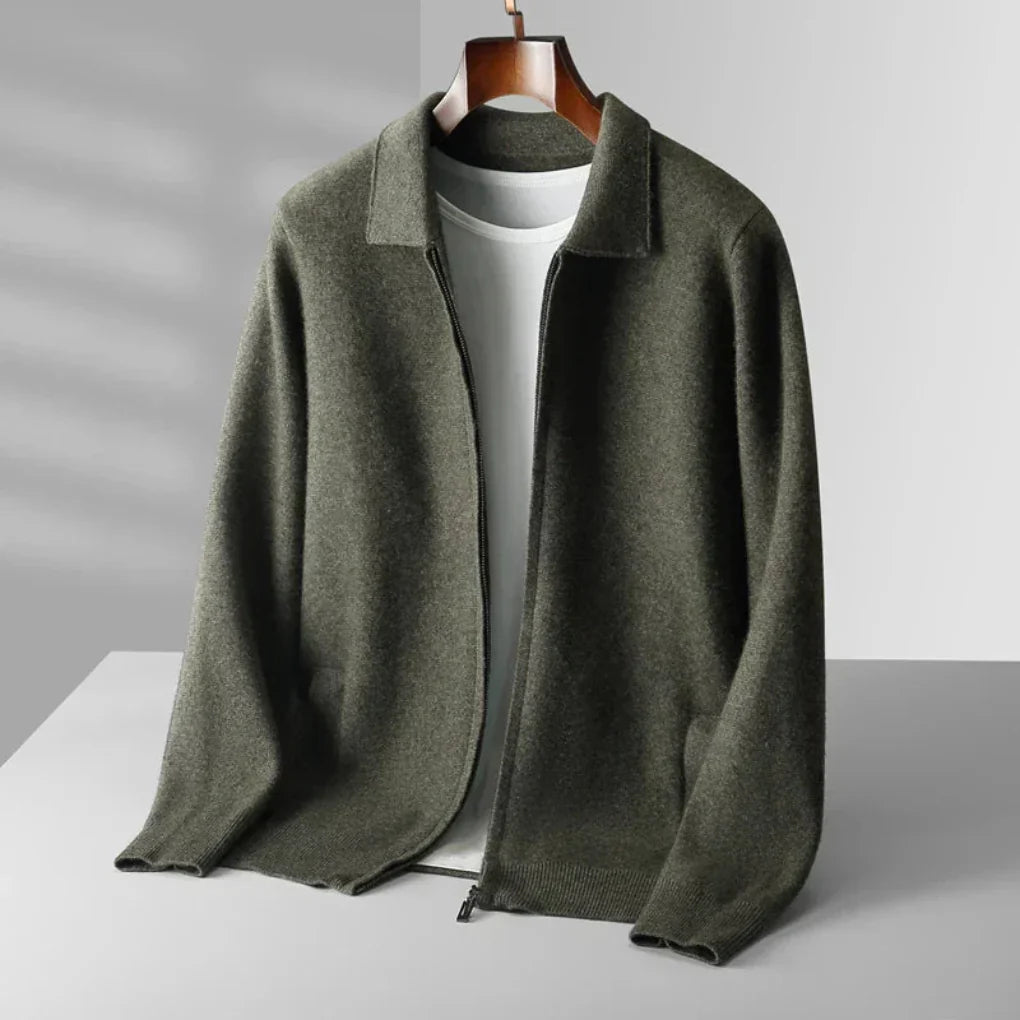 Classic Zip Up Mens Quilted Vest with Pockets