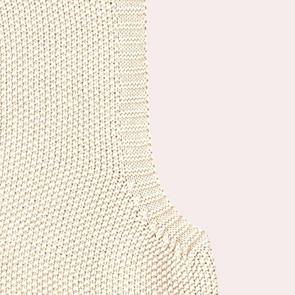 Sala - Hip Knitted Cardigan for Women-Apricot-XS-Nora Luxe