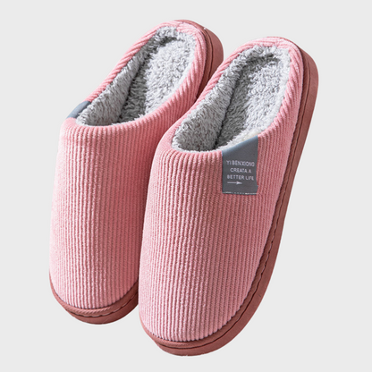 Cozy Fleece Lined Winter Slippers - Pexav