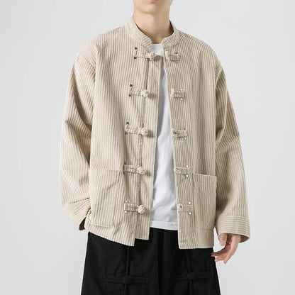 Classic Men's Corduroy Blazer Jacket - Olytrend