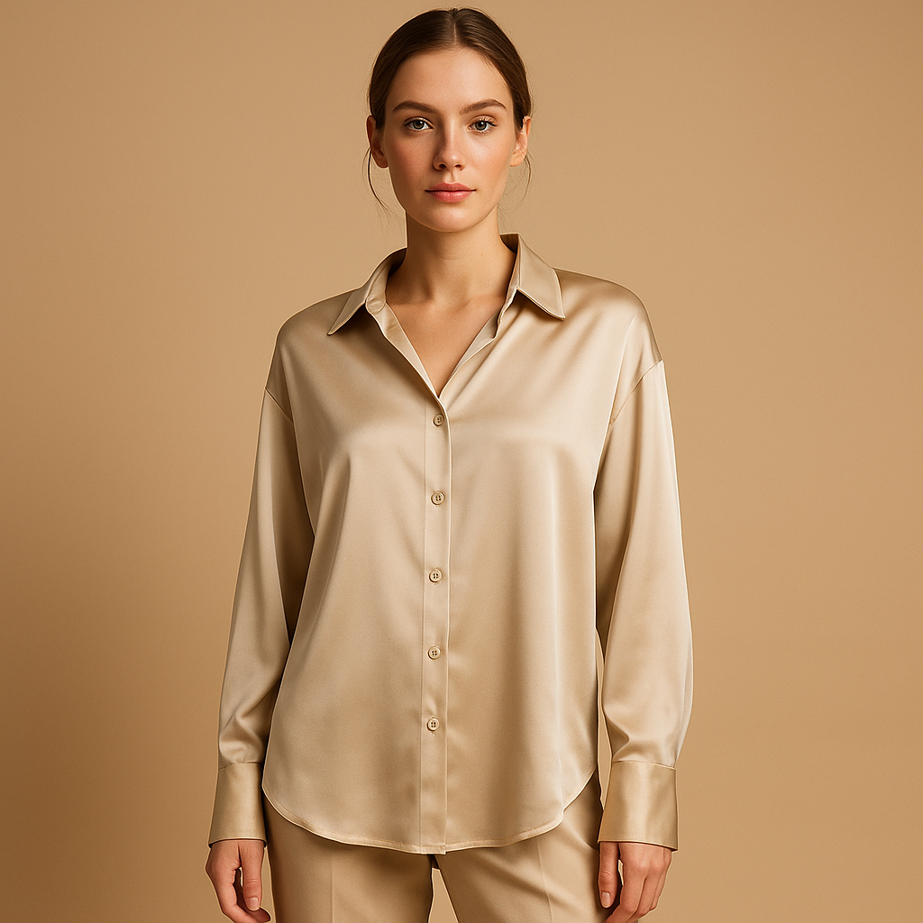 Luxurious Silk Blouse for Ladies - Nocini
