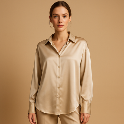 Luxurious Silk Blouse for Ladies - Nocini