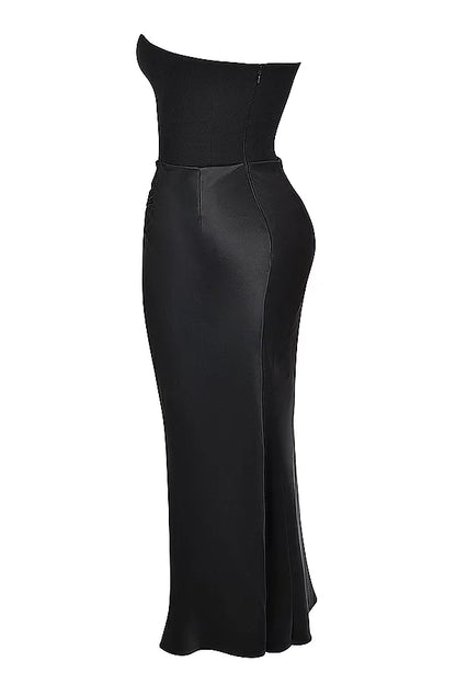 Elegant Black Formal Evening Dress