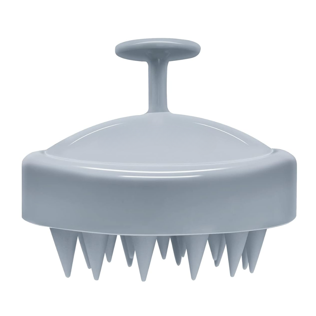 Scalp Massager & Hair Growth Brush-Gray-Nora Luxe