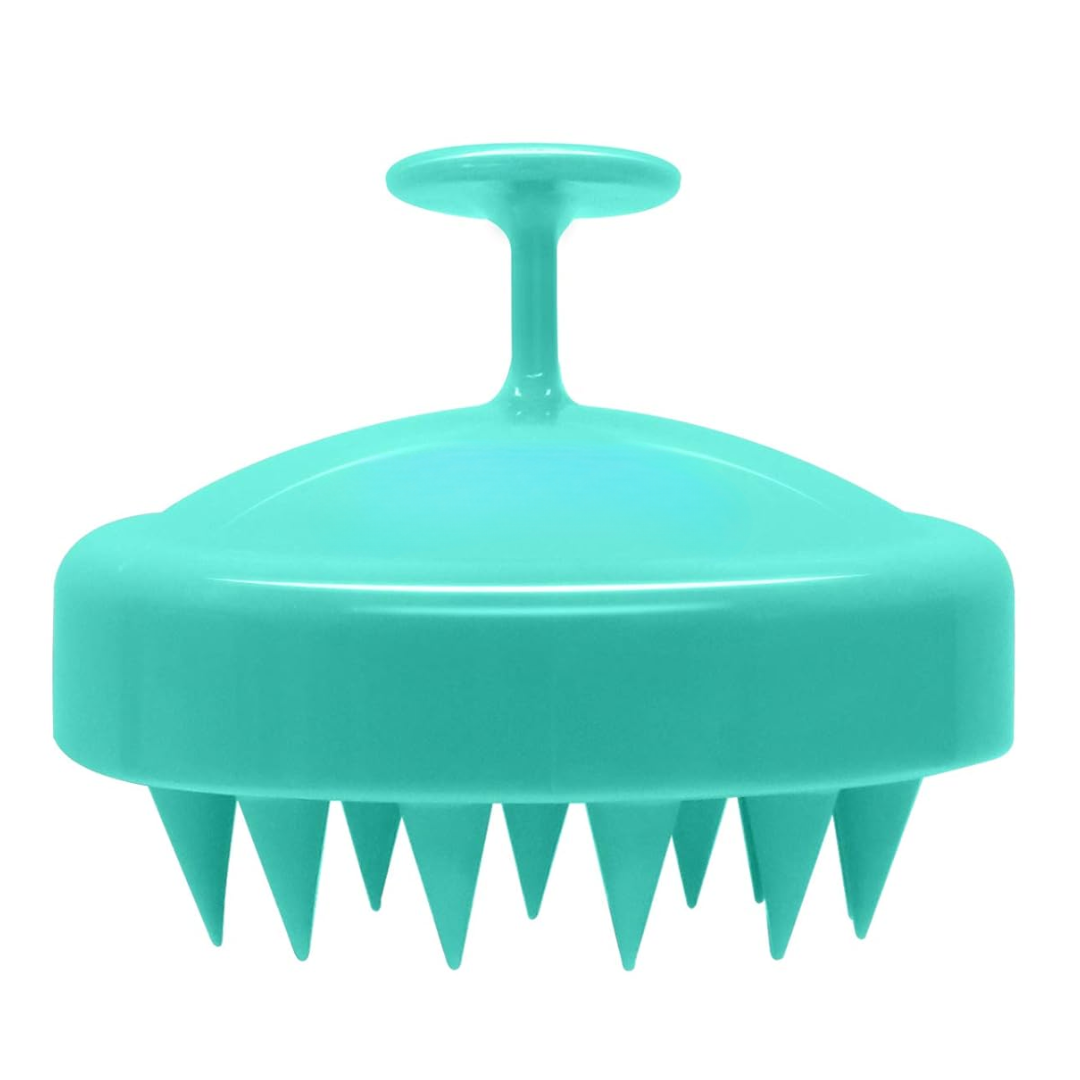 Scalp Massager & Hair Growth Brush-Green-Nora Luxe