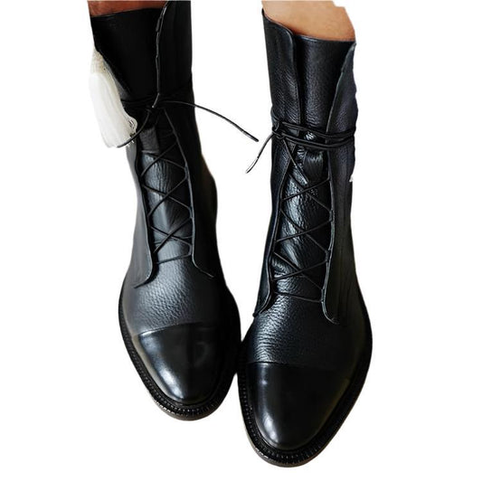 Elegant High Heel Ankle Boots - Olytrend
