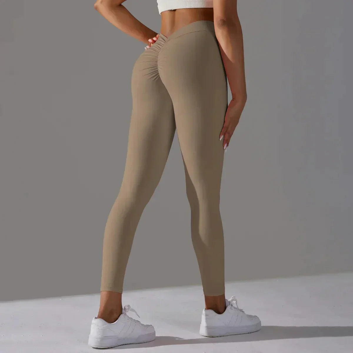 High Waist Compression Yoga Leggings for Women