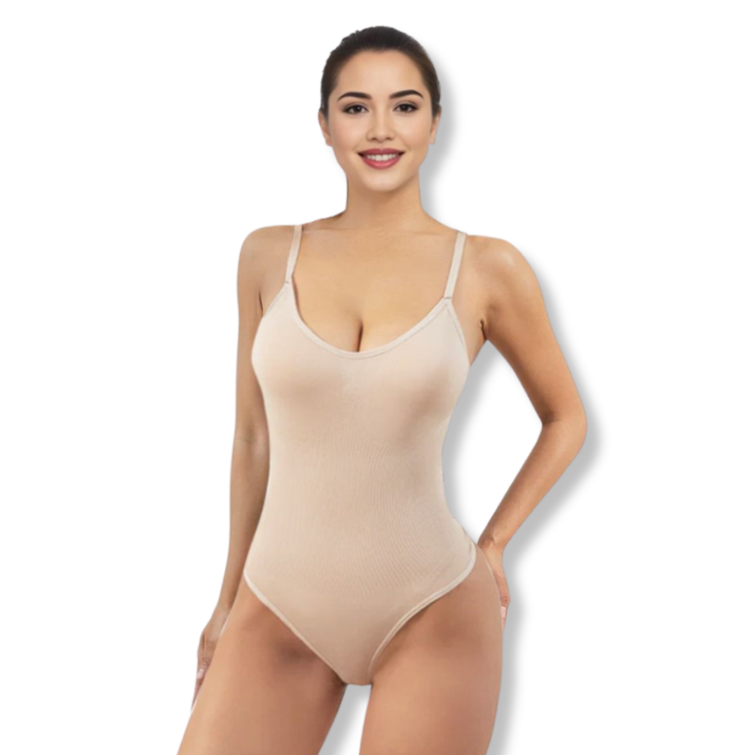 Smooth Shapewear Bodysuit Thong - Pexav