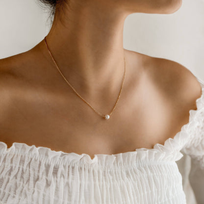 Ocean Freshwater Pearl Necklace - Pexav