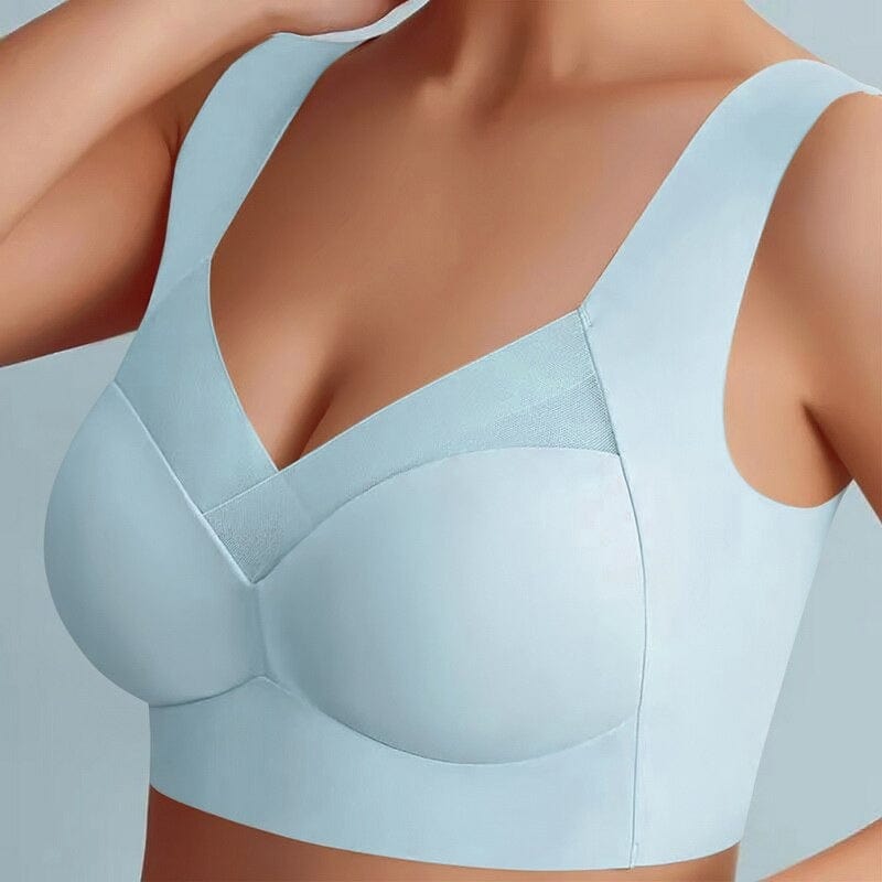 Seamless Bra for Ultimate Comfort - EaseFit-Blue-L (88–121 lbs)-Nora Luxe