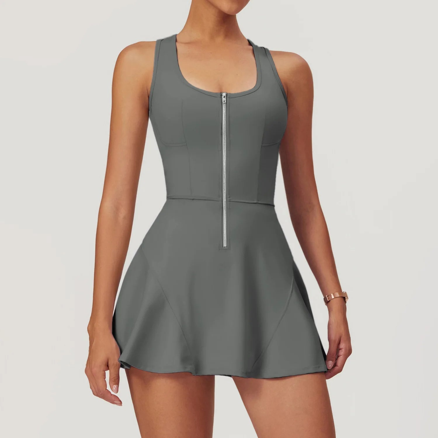 Seamless comfort sports bra for leisure & training – Nele-Gray-S-Nora Luxe