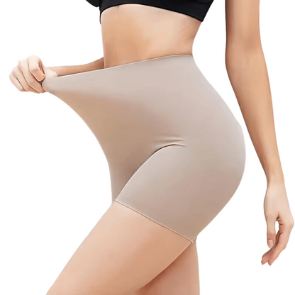 Seamless Correcting High Waist Brief - Yvette-Black-S-State of Style