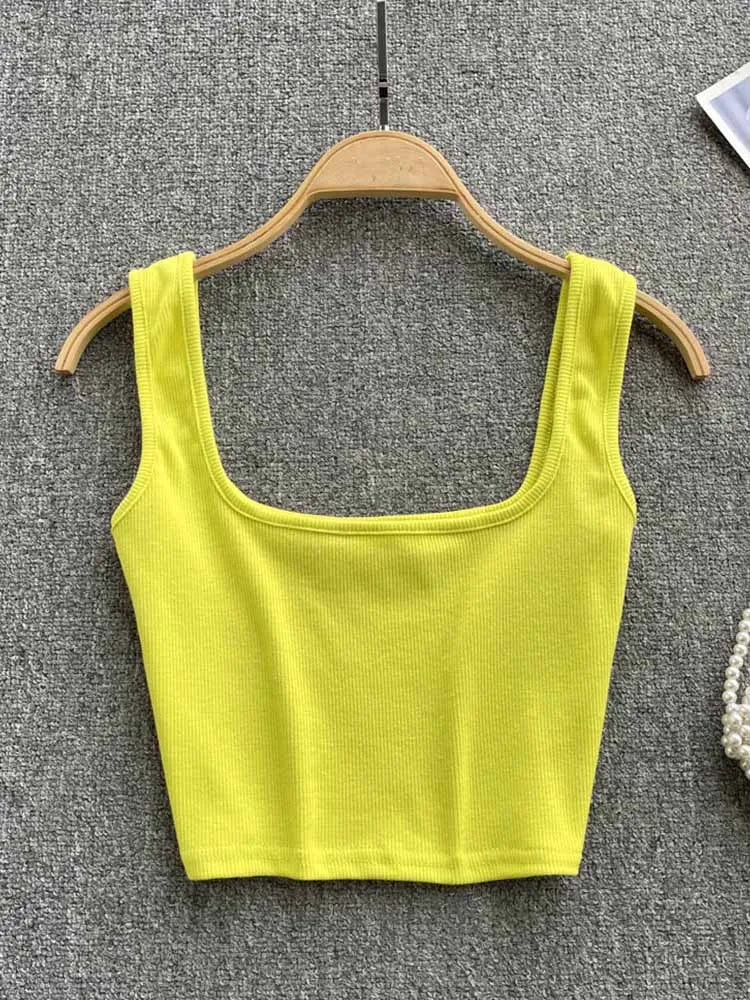 Fitted Women's Crop Top in Plain Colors – Zayra - Pexav