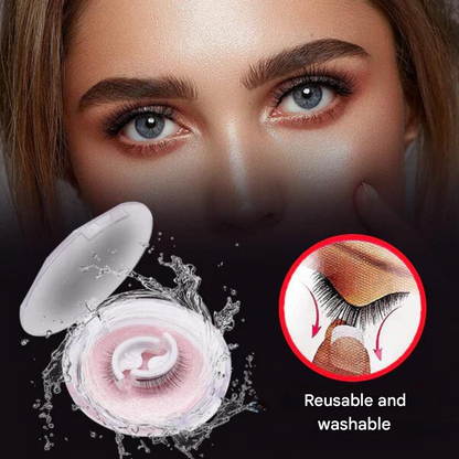 Self-Adhesive Eyelashes - LuxeLash-1 pair-Natural-Nora Luxe
