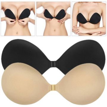 Comfortable Sticky Silicone Push Up Bra - Pexav