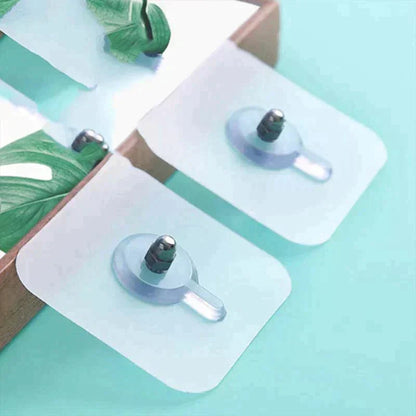 Self-Adhesive Wall Hooks - EasyStick-20 pieces-Nora Luxe
