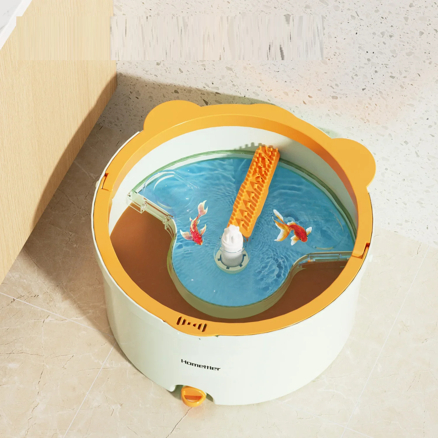 Easy Spin Mop with Cleaning Bucket - Pexav