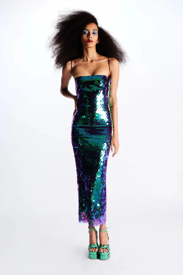 Glittering Party Dress for Women - Pexav