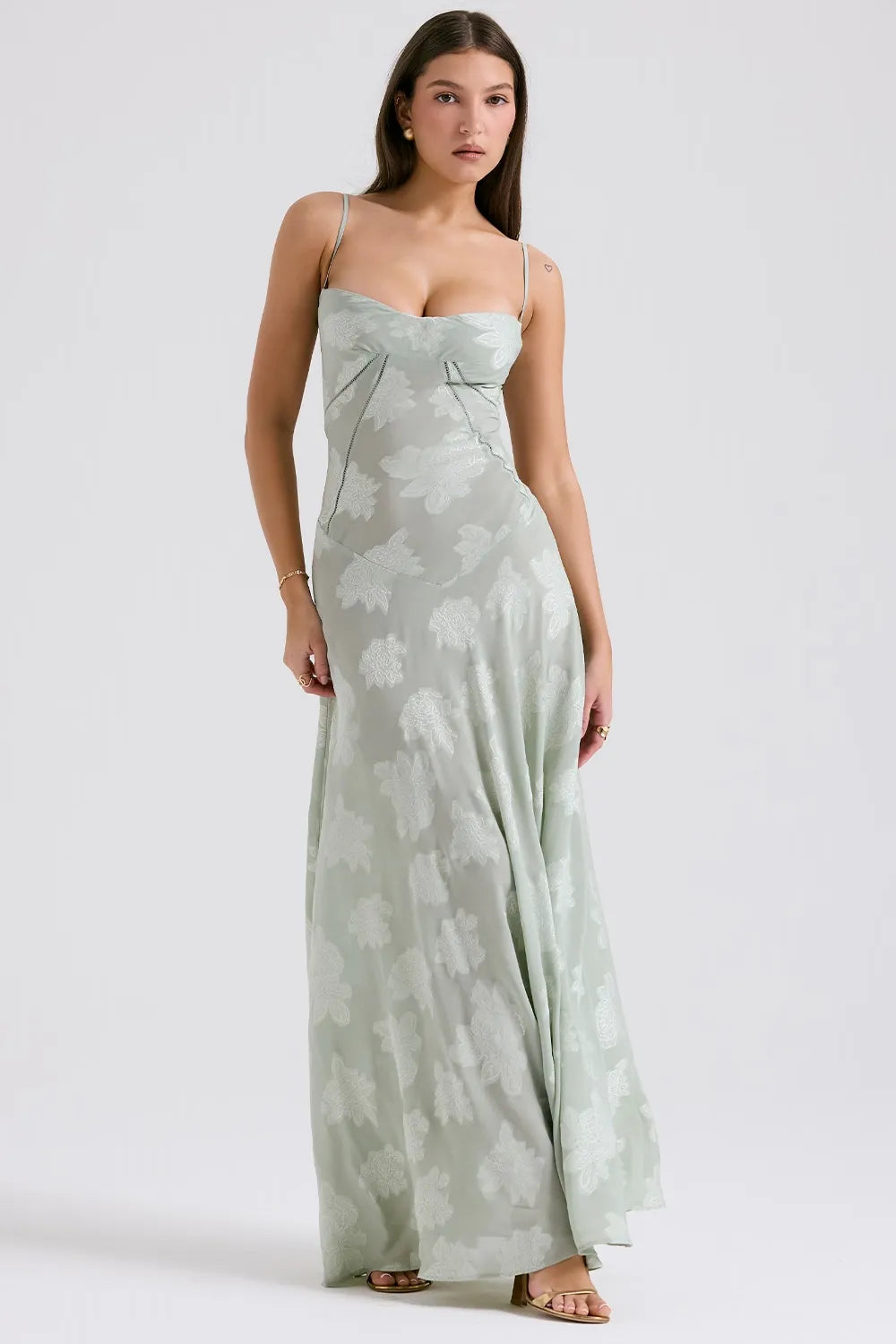 Flowy Sundress with Open Back and Adjustable Shoulder Straps