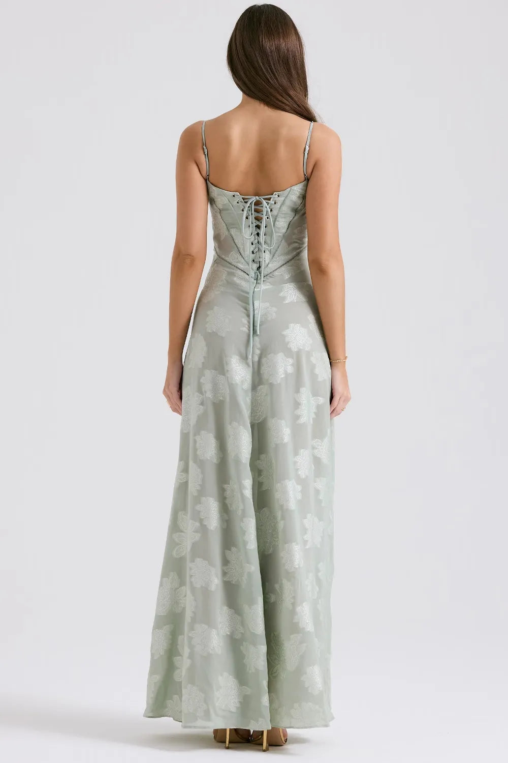 Flowy Sundress with Open Back and Adjustable Shoulder Straps