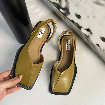 Comfortable Women's Flat Slide Sandals - Olytrend