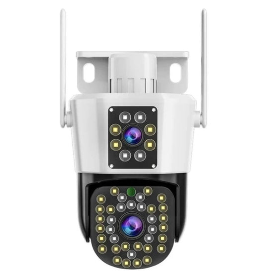 2-Pack HD Dual Lens Home Security Cameras - Pexav