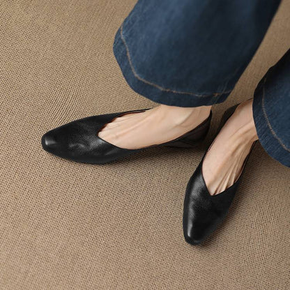 Image of Shannon | Women's Pointed Toe Slip-On Ballet Flats