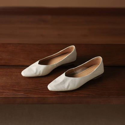Image of Shannon | Women's Pointed Toe Slip-On Ballet Flats
