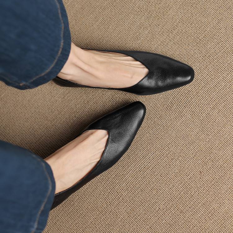 Image of Shannon | Women's Pointed Toe Slip-On Ballet Flats