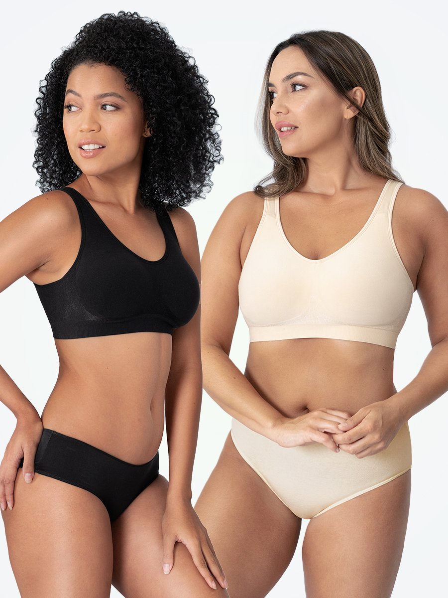 Shapewear Sports Bra – Elena-Black-M-Nora Luxe