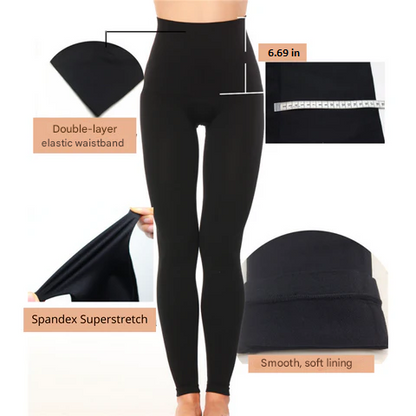 Shaping Premium Leggings - ShapeFit-Black-2-Nora Luxe