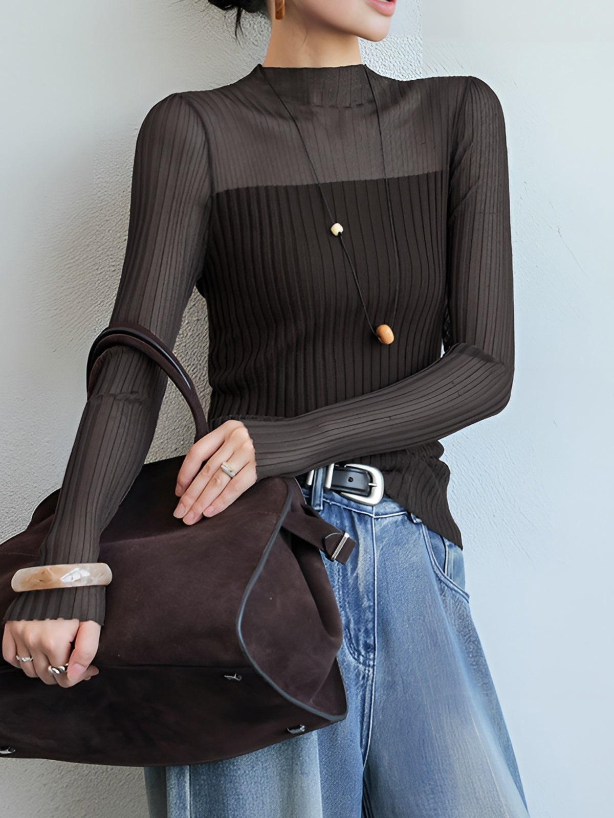 Lightweight Fit Crew Neck Sweater