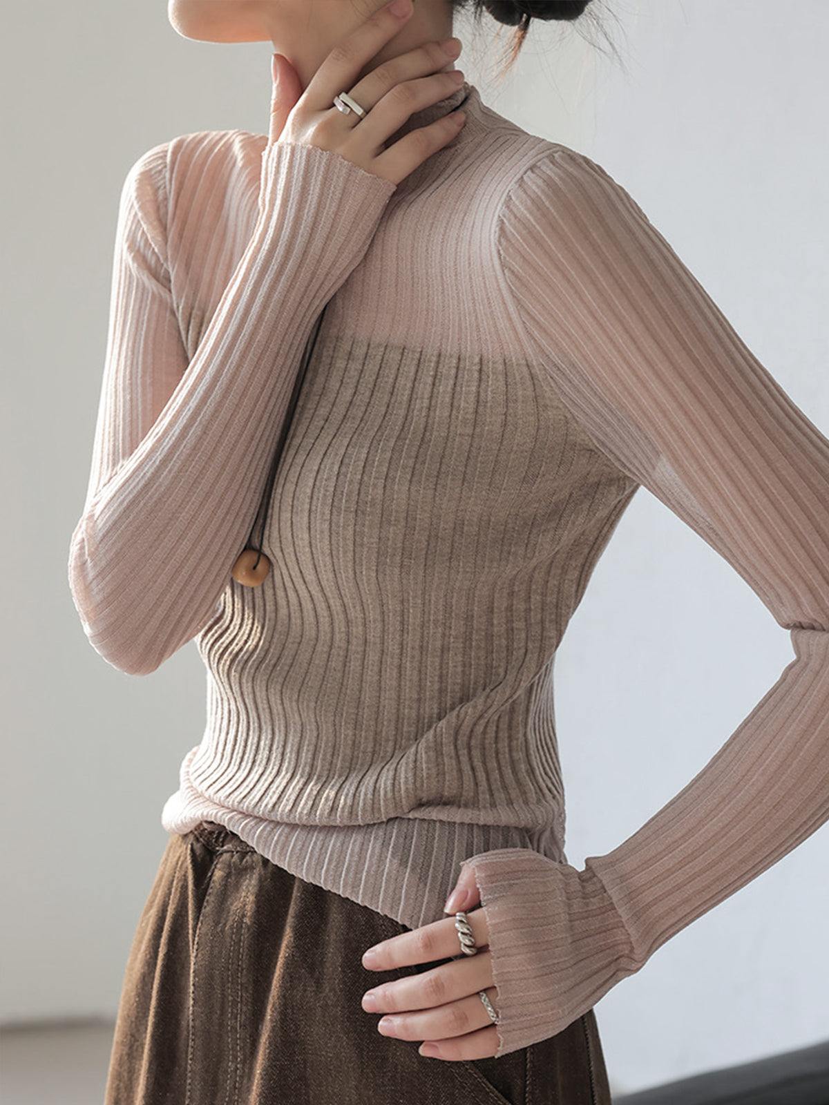 Lightweight Fit Crew Neck Sweater