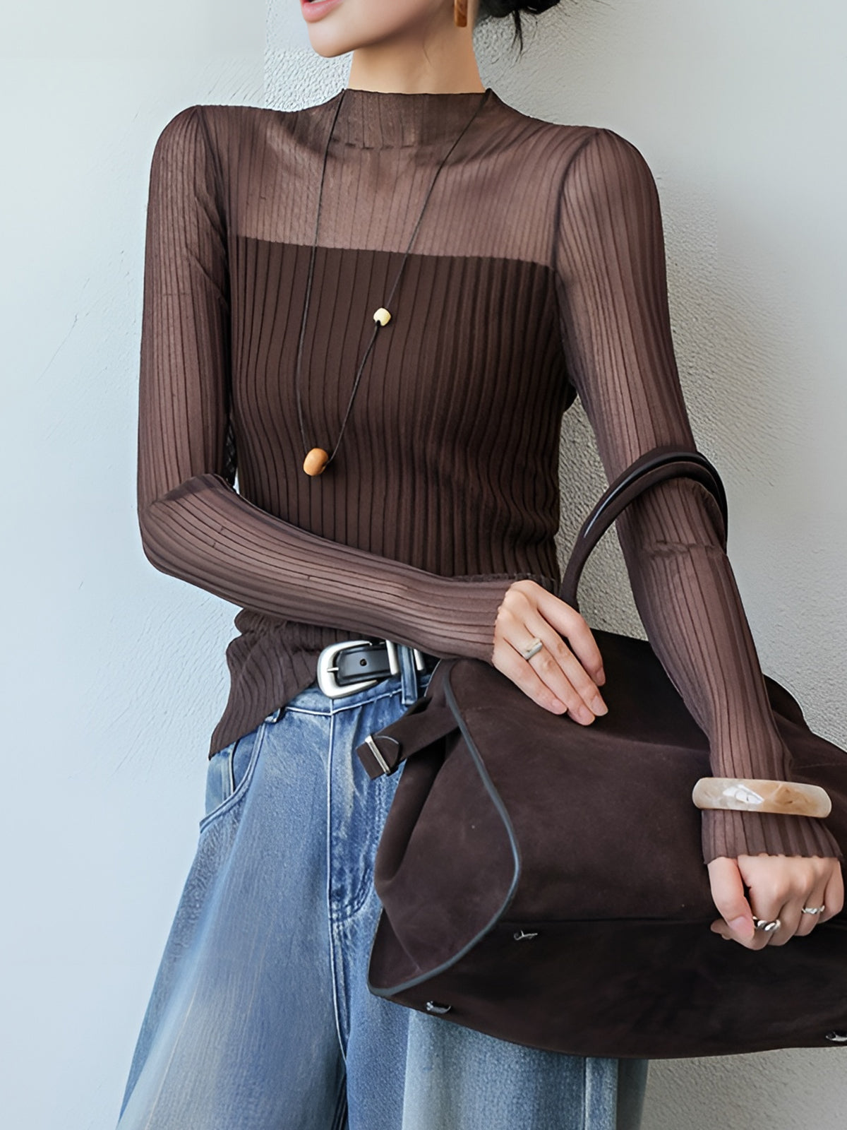 Lightweight Fit Crew Neck Sweater