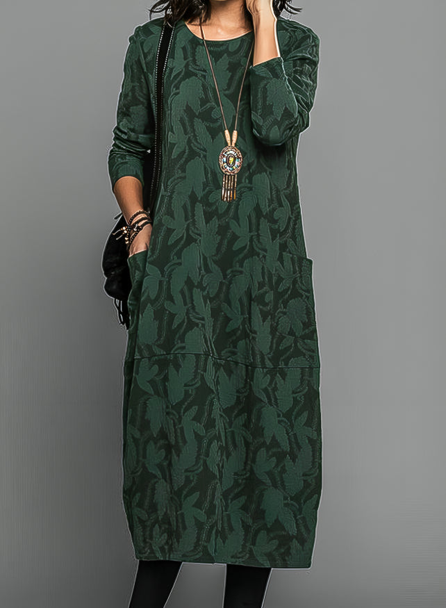 Elegant Ladies Knee Length Casual Dress - Olytrend