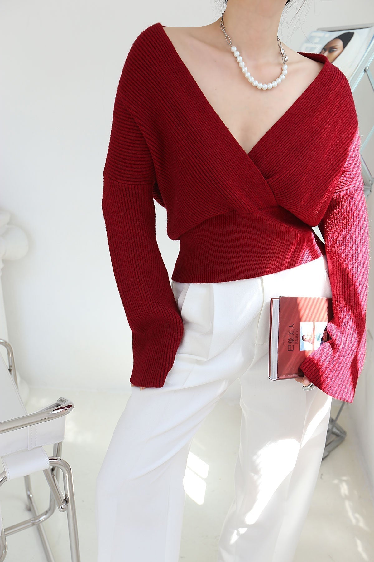 Easy Wear Cozy Wrap Sweater