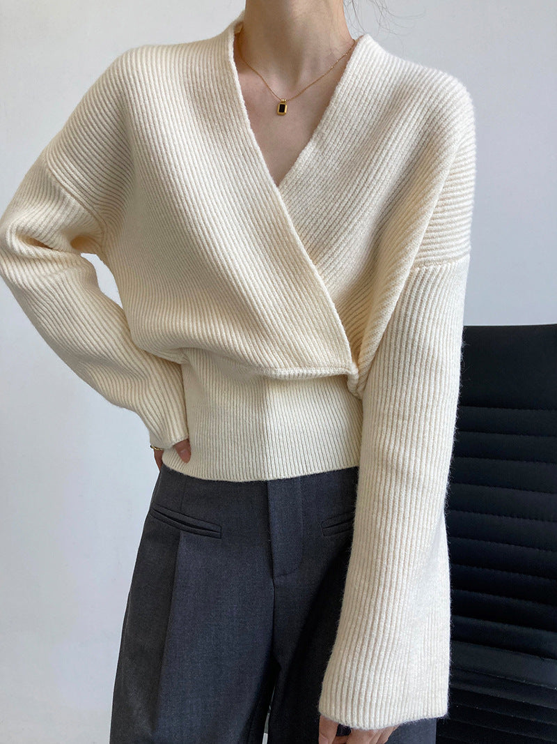 Easy Wear Cozy Wrap Sweater