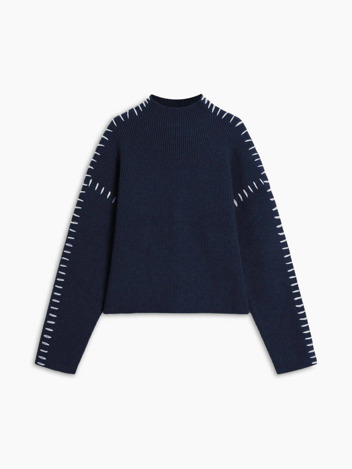 Comfortable Loose Fit Crew Neck Sweater