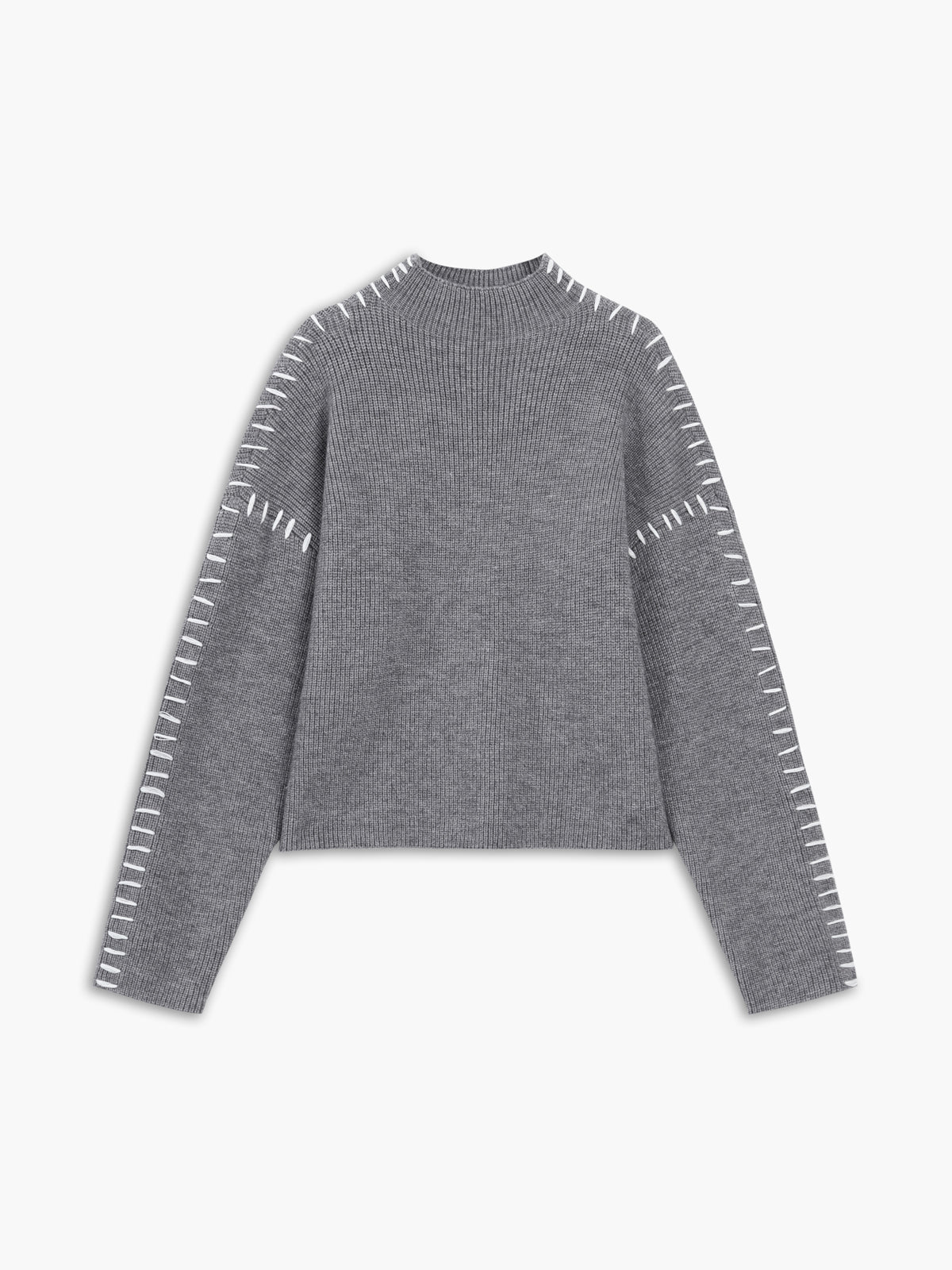 Comfortable Loose Fit Crew Neck Sweater