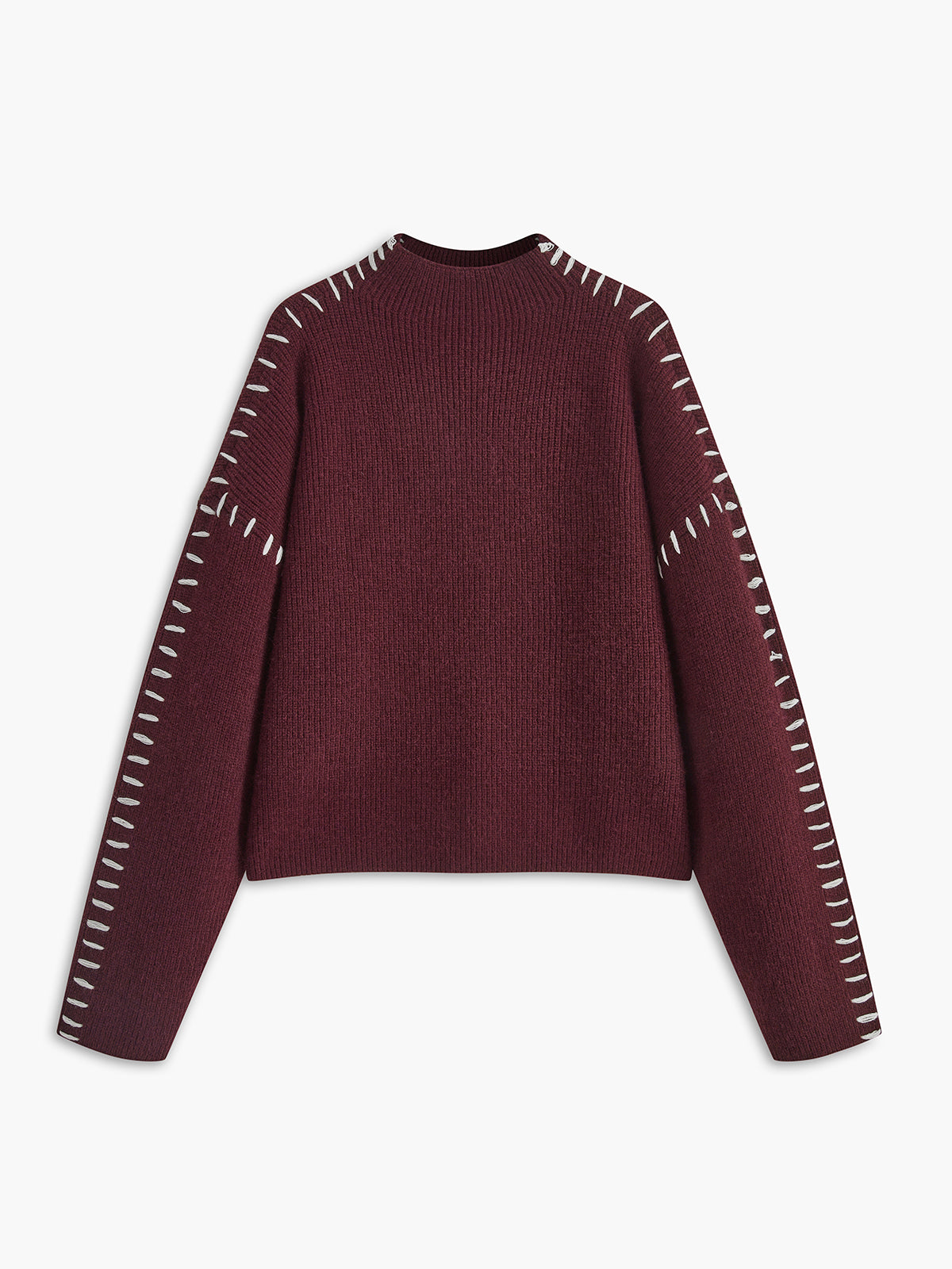 Comfortable Loose Fit Crew Neck Sweater