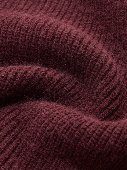 Comfortable Loose Fit Crew Neck Sweater