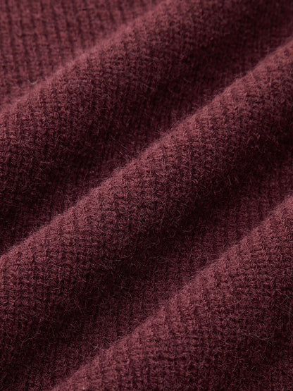 Comfortable Loose Fit Crew Neck Sweater