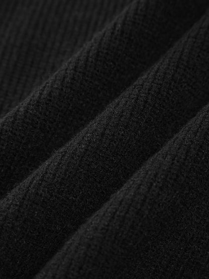 Comfortable Loose Fit Crew Neck Sweater
