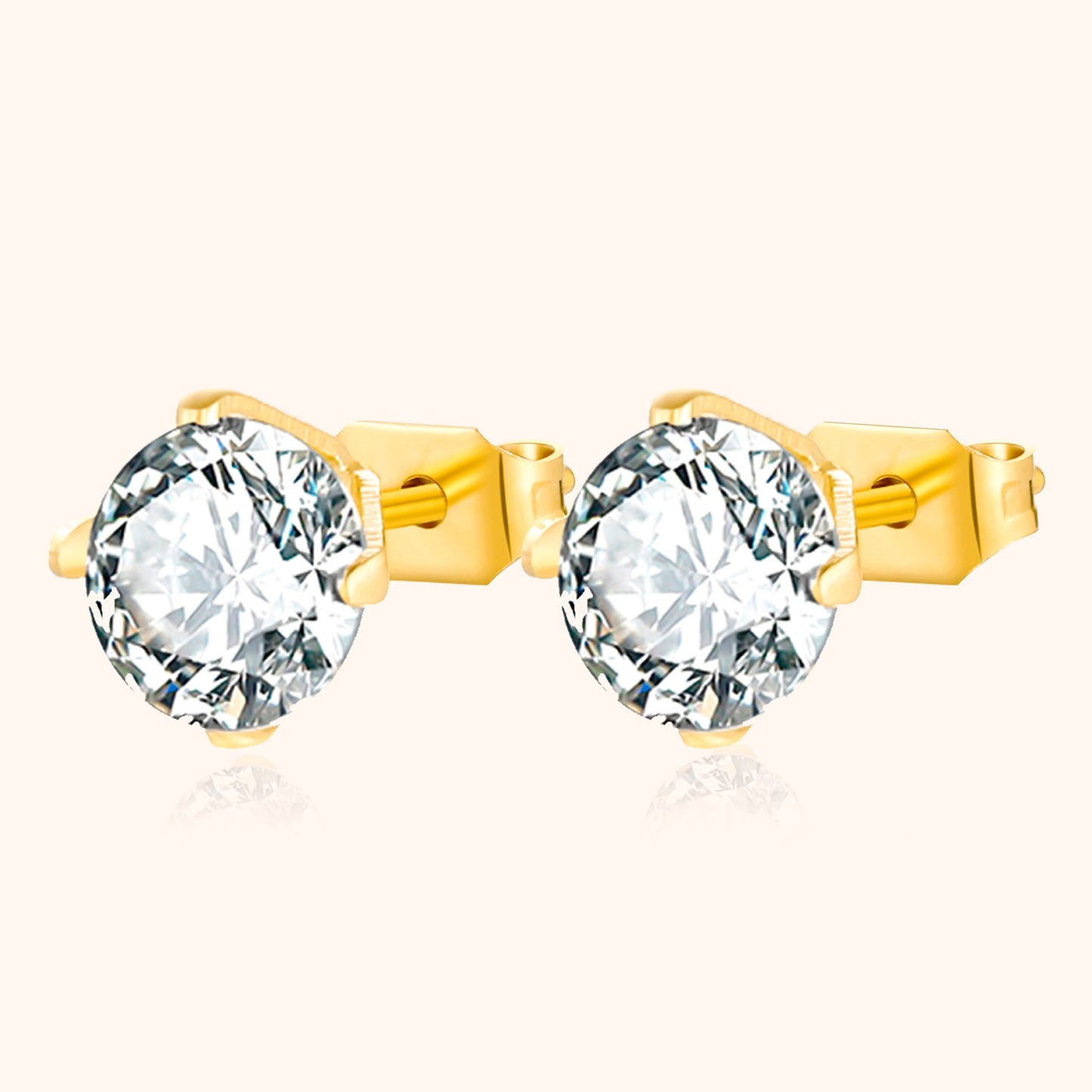 Sparkling Small Stud Earrings - Pexav