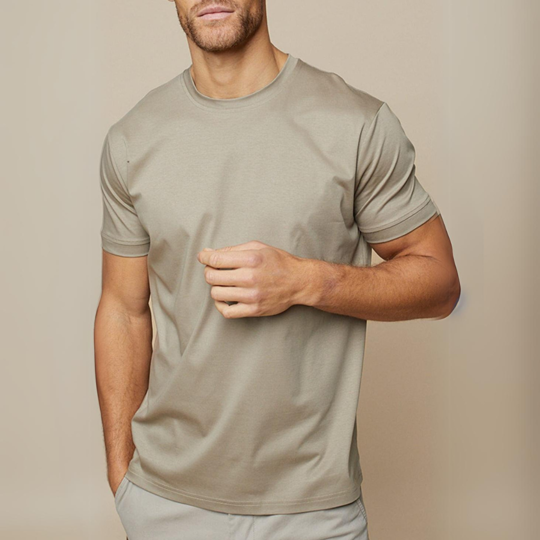 Comfortable Classic Men's Cotton T-Shirt - Pexav